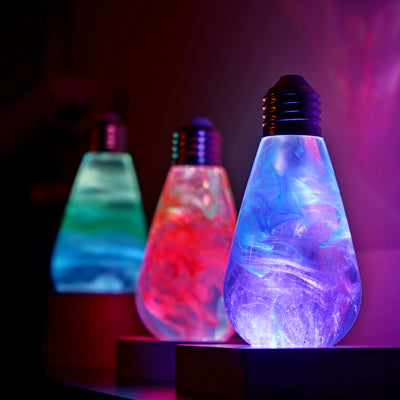 16 Colours Wireless Wooden Base with Magic Remote for Lightbulbs